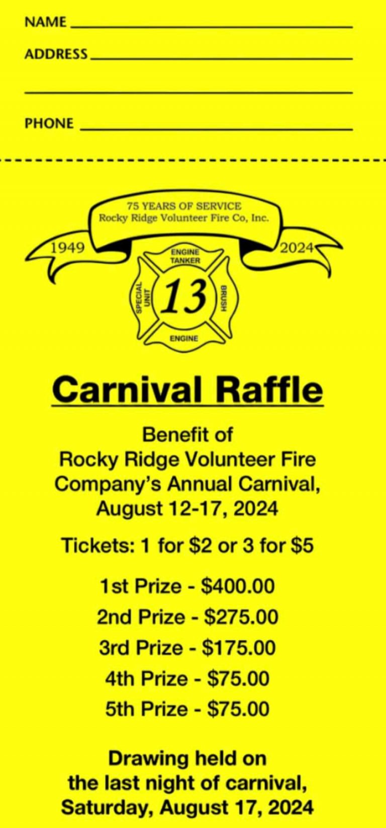 CARNIVAL Rocky Ridge VFC